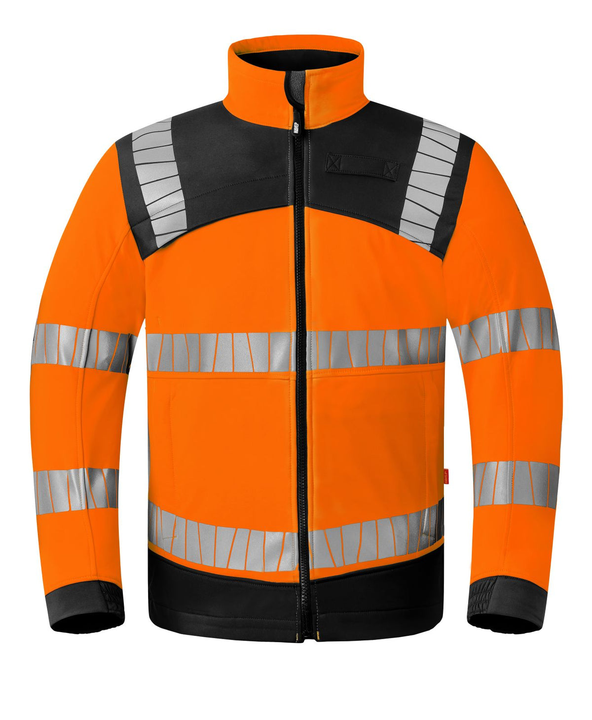 Havep High Visibility + Jassen 50413 softshell HiVis fluo oranje-houtskool(CAK)