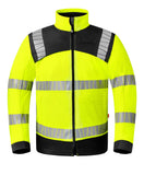 Havep High Visibility + Jassen 50413 softshell HiVis fluo geel-charcoal(CBK)