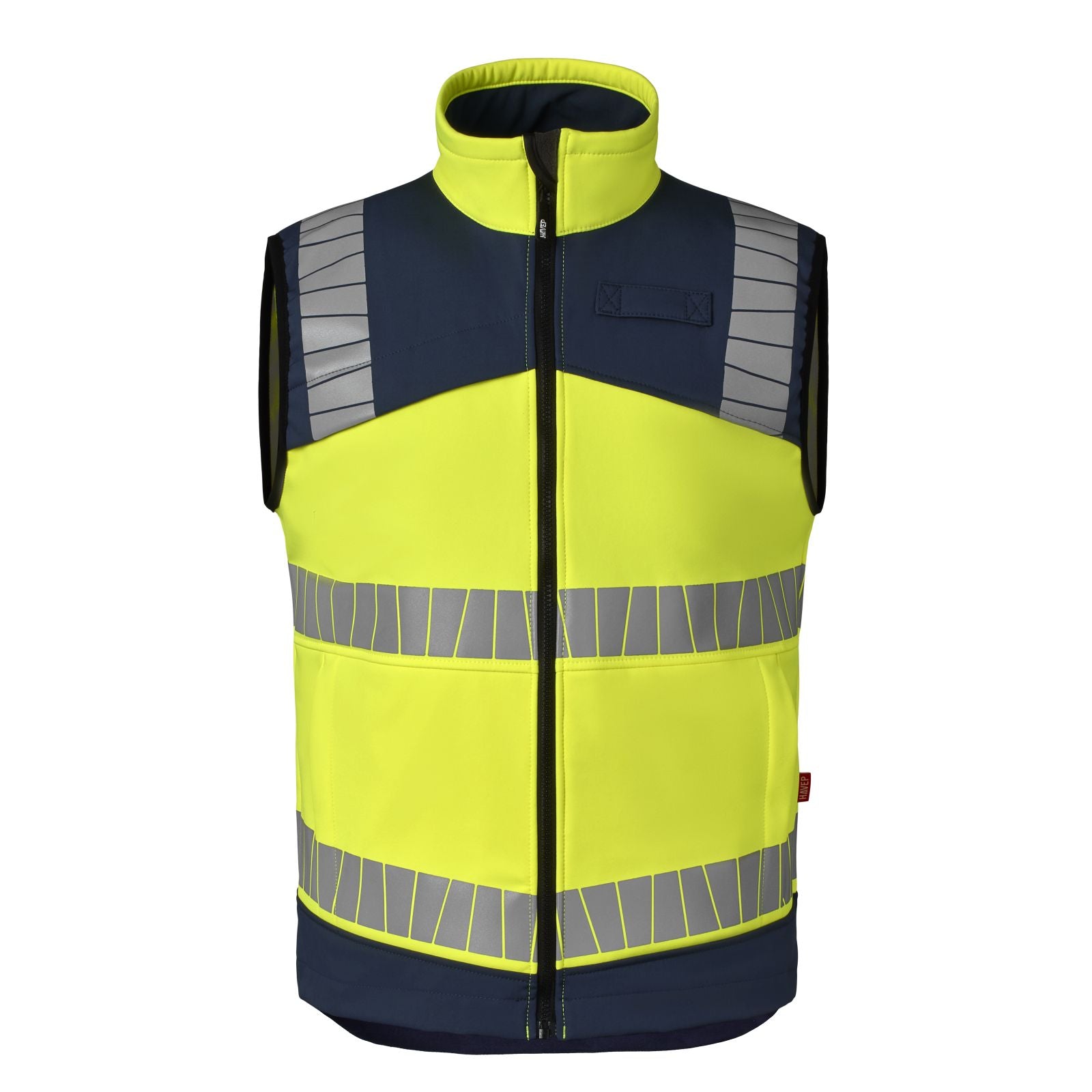 Havep High Visibility + Bodywarmer 50415 HiVis fluo geel-indigo blauw(ARB)