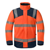Havep High Visibility + Parka 50419 HiVis regen fluo oranje-indigo blauw(AQC)