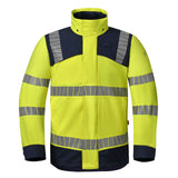 Havep High Visibility + Parka 50419 HiVis regen fluo geel-indigo blauw(ARB)
