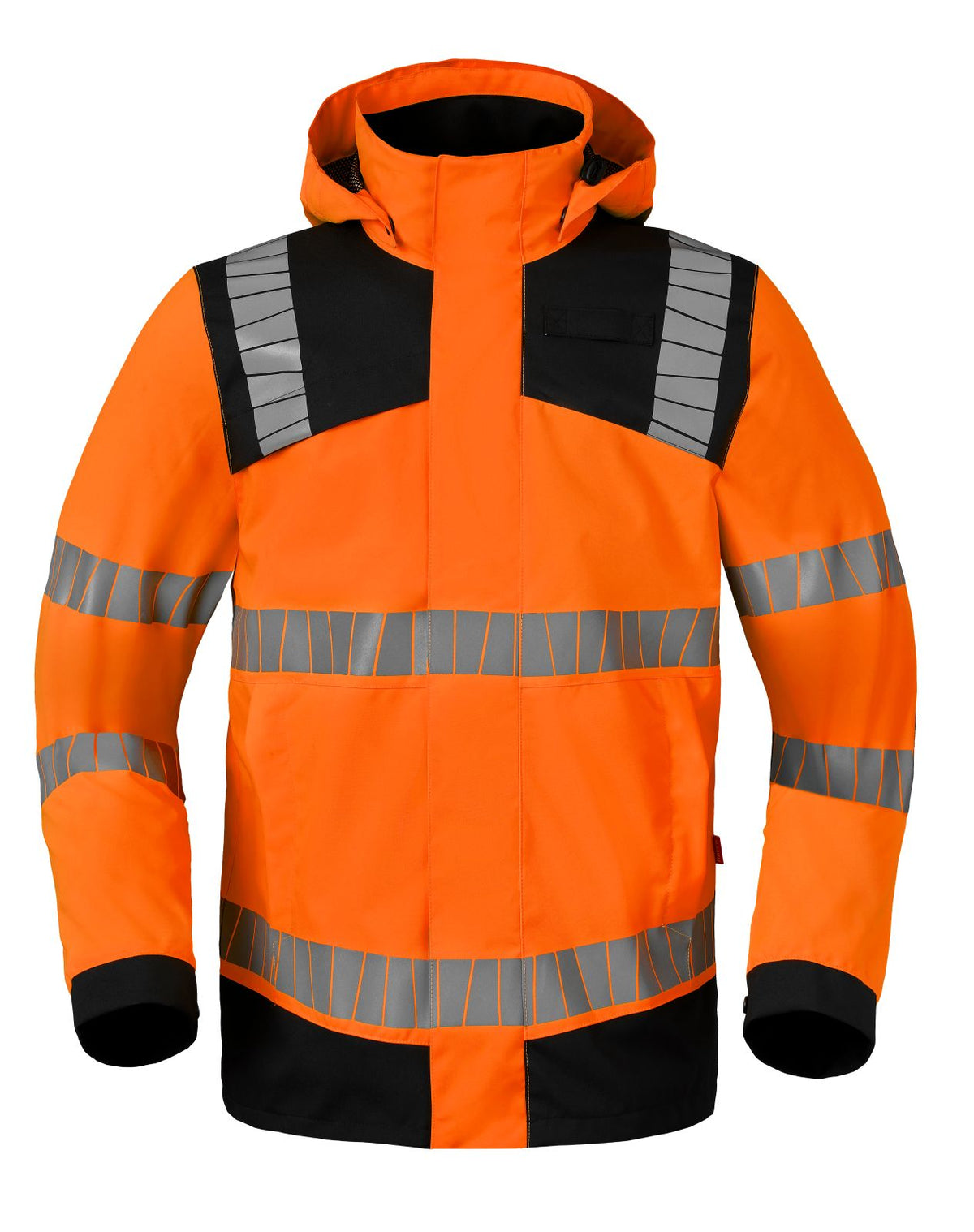Havep High Visibility + Regenparka 50419 HiVis regen fluo oranje-houtskool(CAK)
