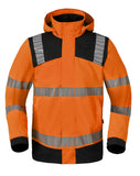 Havep High Visibility + Regenparka 50419 HiVis regen fluo oranje-houtskool(CAK)