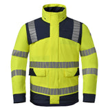 Havep High Visibility + Parka 50423 HiVis regen fluo geel-indigo blauw(ARB)
