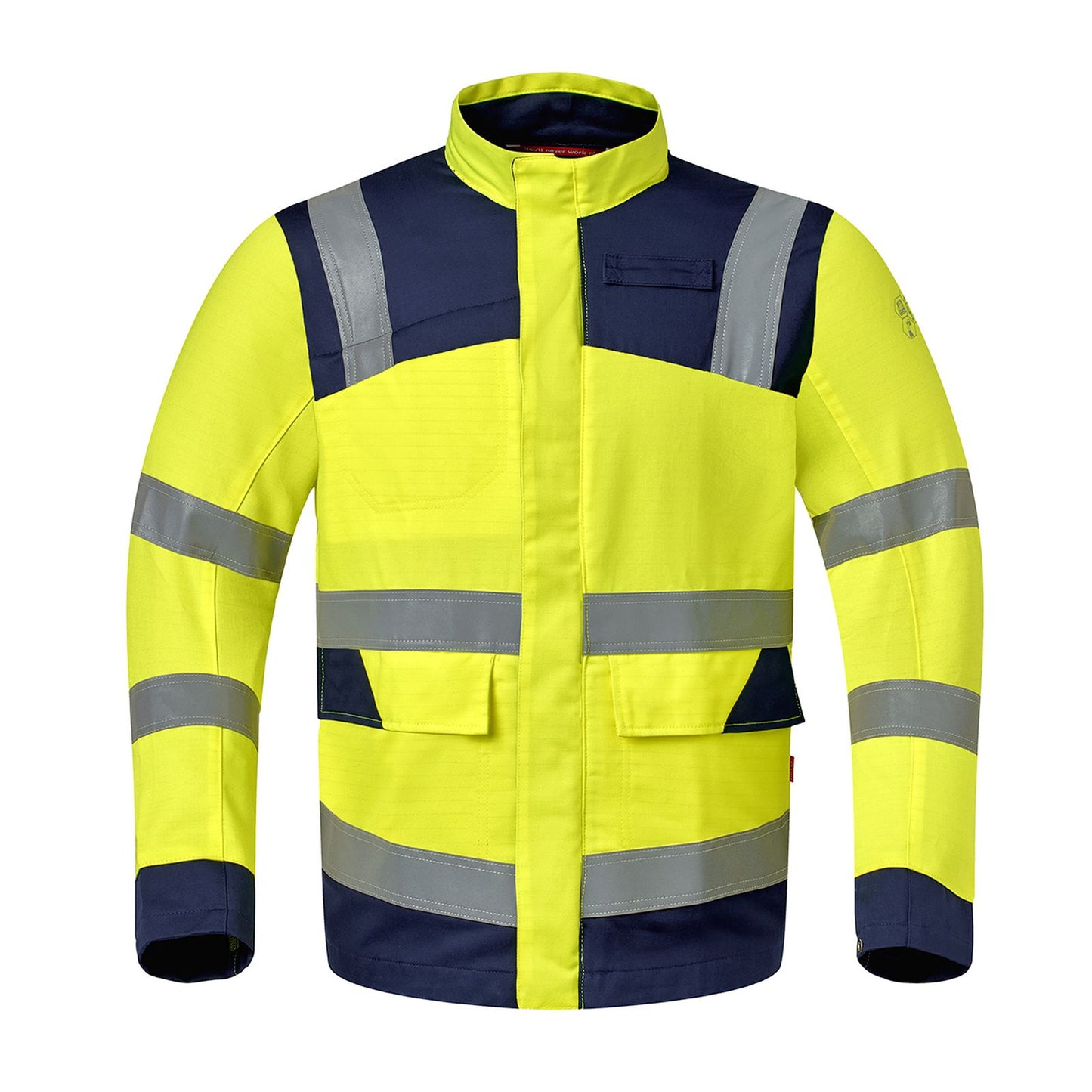 Havep Multi Protector + Jas 50426 over de heup (colbert) reflectie fluo geel-marine(AOV)