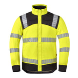 Havep Multi Protector + Softshell 50453 vlamwerend antistatisch vlamboog HiViS lassen chemicaliën fluo geel-charcoal(CBK)