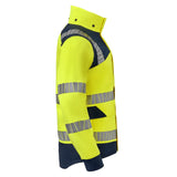 Havep Multi Protector + Parka 50454 vlamwerend antistatisch vlamboog HiViS lassen chemicaliën fluo geel-donker marineblauw(ARA)