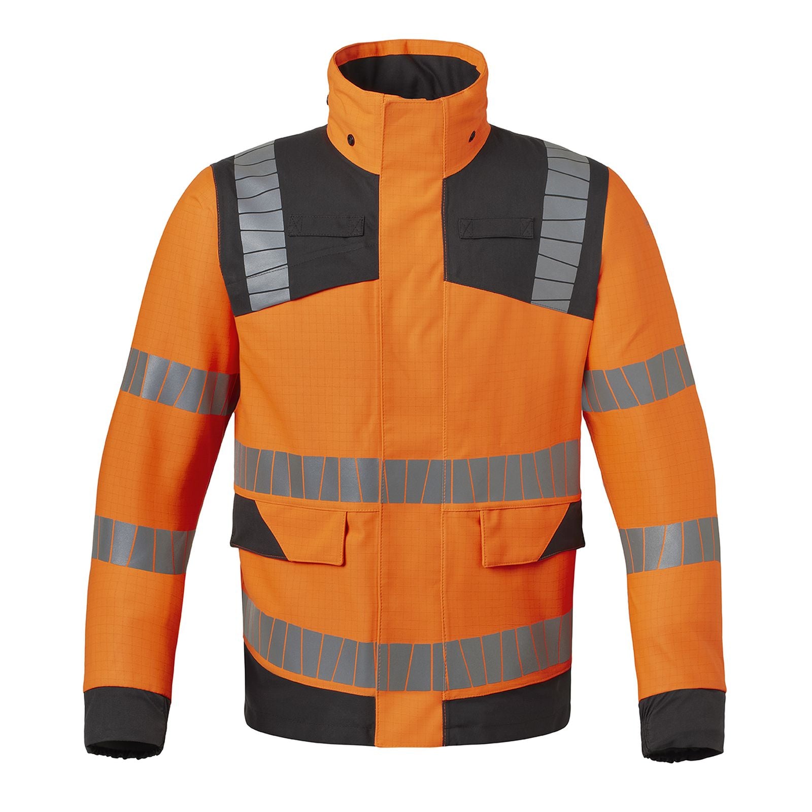 Havep Multi Protector + Parka 50455 vlamwerend antistatisch HiVis regen fluo oranje-houtskool(CAK)