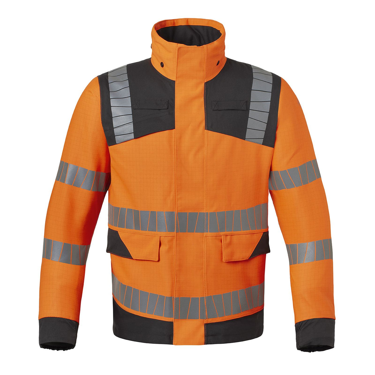 Havep Multi Protector + Parka 50455 vlamwerend antistatisch HiVis regen fluo oranje-houtskool(CAK)