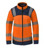 Havep High Visibility + Jas 50472 Softshell Dames fluo oranje-indigo blauw(AQC)