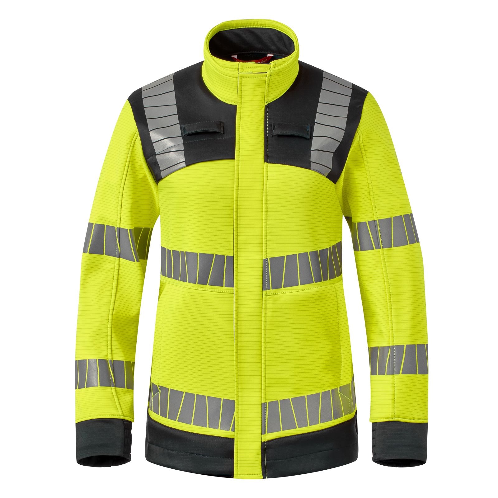 Havep Multi Protector + Jas 50473 Softshell Dames fluo geel-donker marineblauw(ARA)