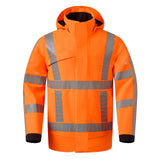 Havep RWS+ Parka 50479 regen HiVis Rijkswaterstaat fluo oranje-antracietgrijs(AUY)
