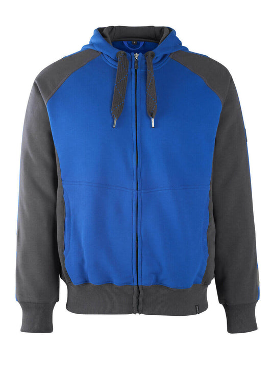 Mascot Unique Capuchontrui 50566-963 Wiesbaden met rits korenblauw-donker marineblauw(11010)