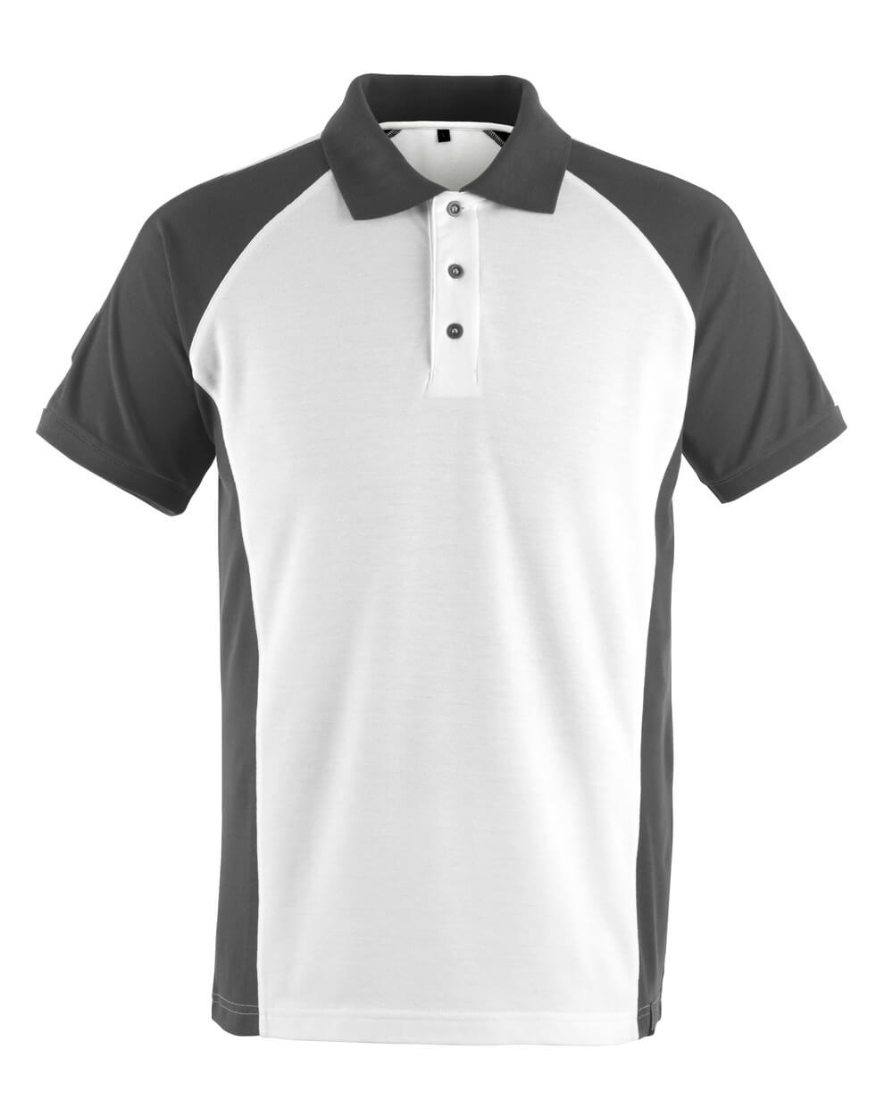 Mascot Unique Shirts 50569-961 Bottrop wit-donker antracietgrijs(0618)