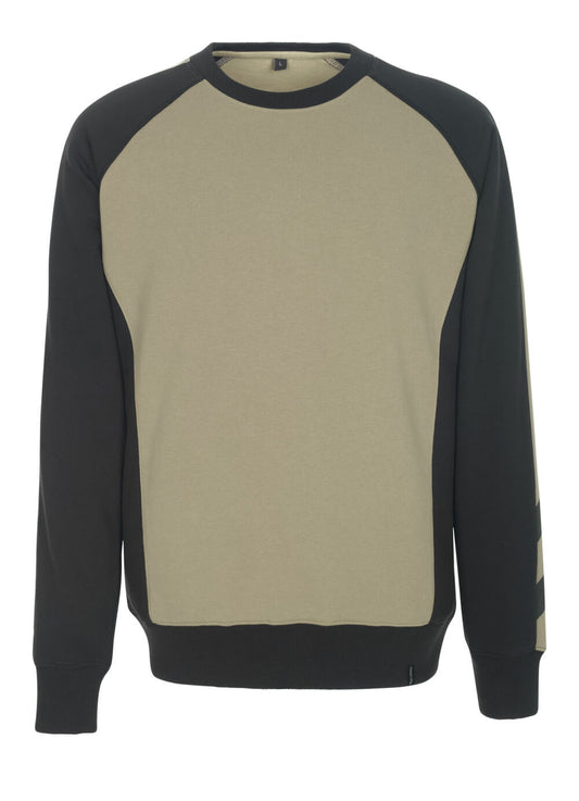 Mascot Unique Polosweaters 50570-962 Witten lichtkhaki-zwart(5509)