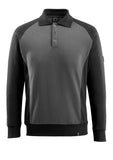 Mascot Unique Polosweaters 50610-962 Magdeburg donker antracietgrijs-zwart(1809)