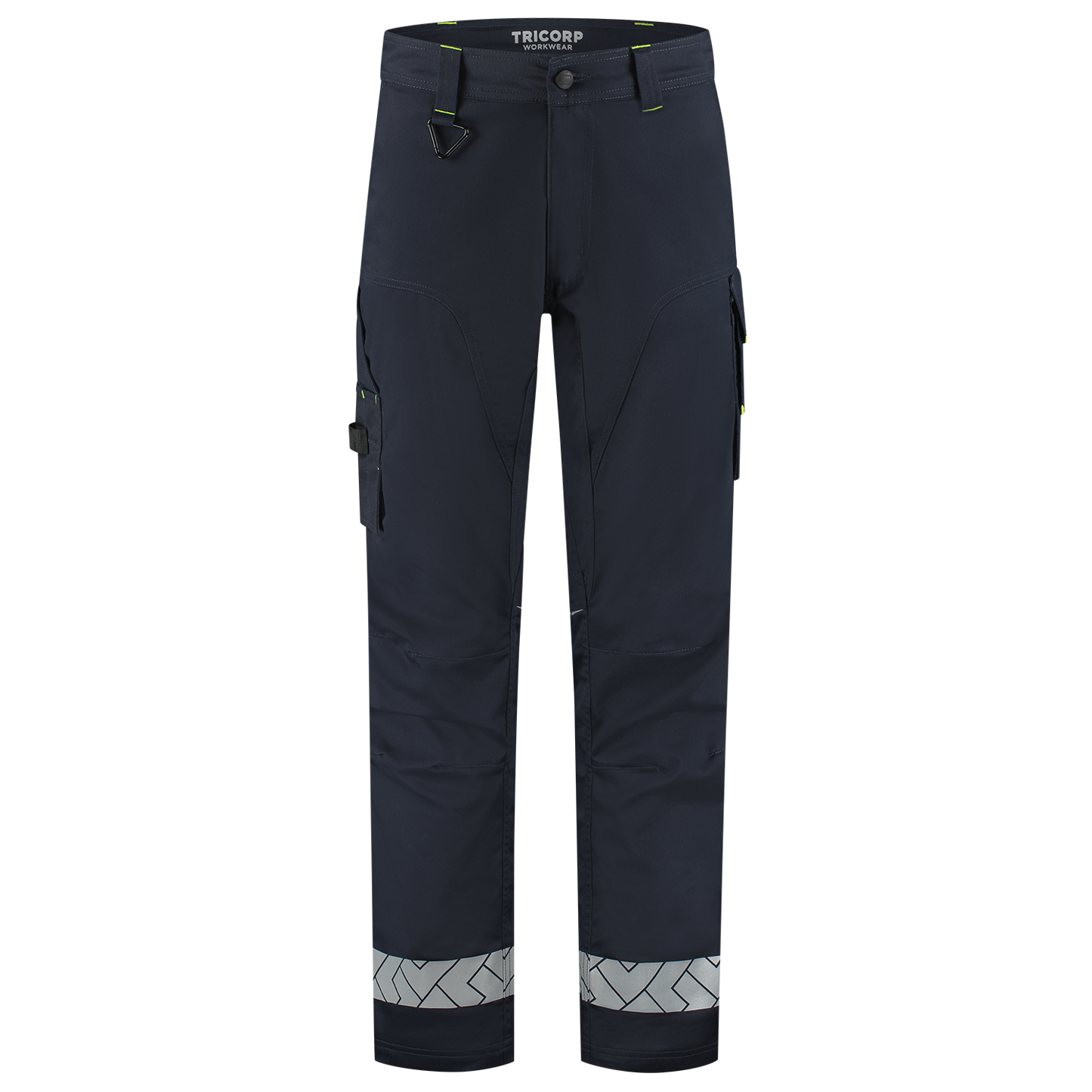 Tricorp Workwear Reflective Redefined Werkbroeken 506104 2-Way Stretch HiVis inktblauw-fluo geel(inkfluoryellow)