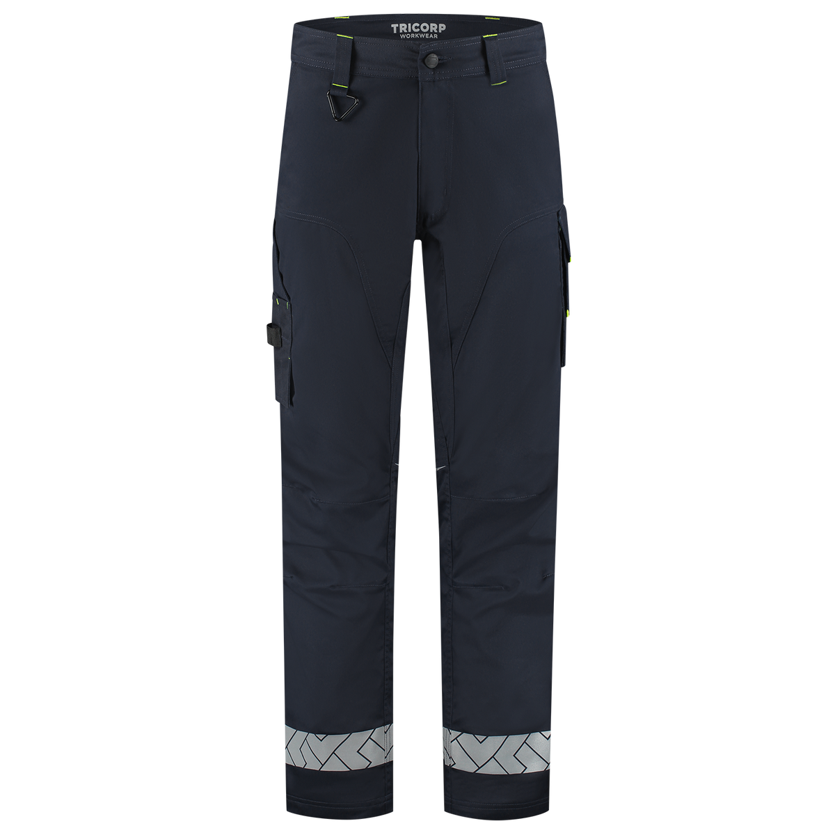 Tricorp Workwear Reflective Redefined Werkbroeken 506104 2-Way Stretch HiVis inktblauw-fluo geel(inkfluoryellow)