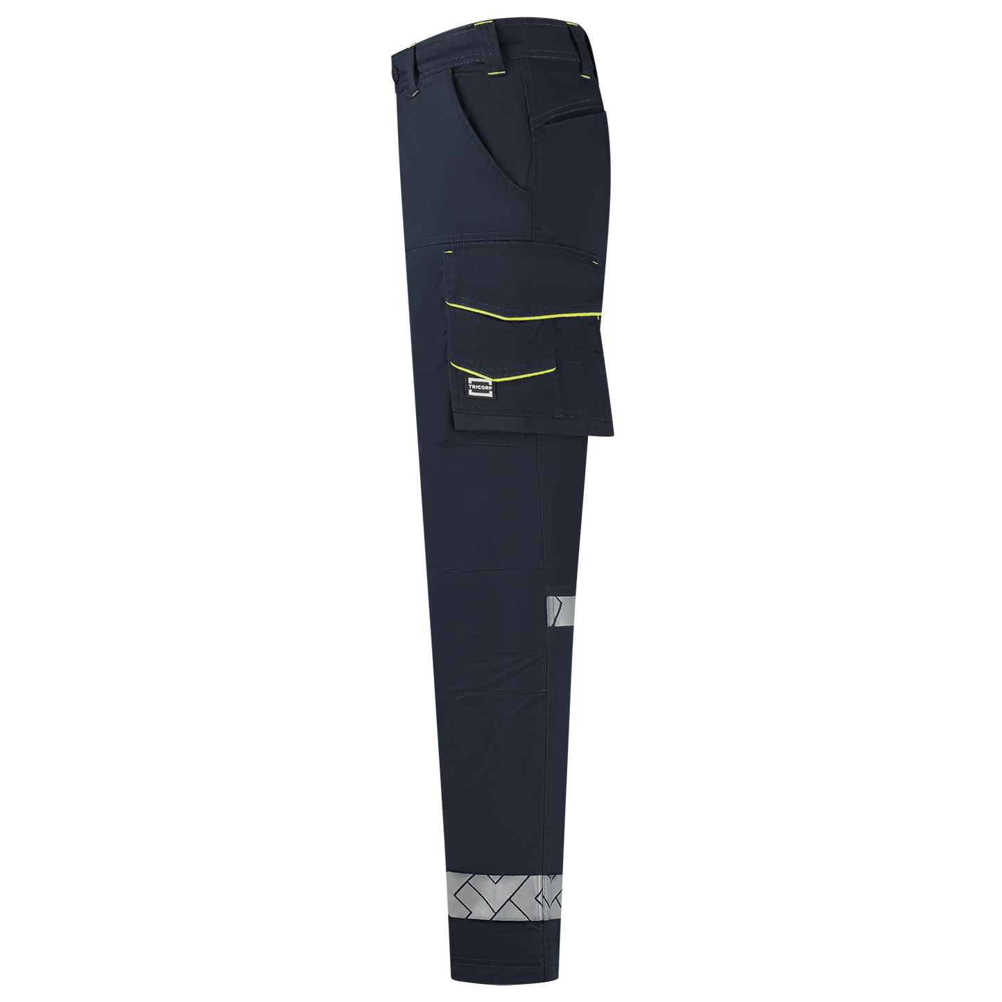Tricorp Workwear Reflective Redefined Werkbroeken 506104 2-Way Stretch HiVis inktblauw-fluo geel(inkfluoryellow)