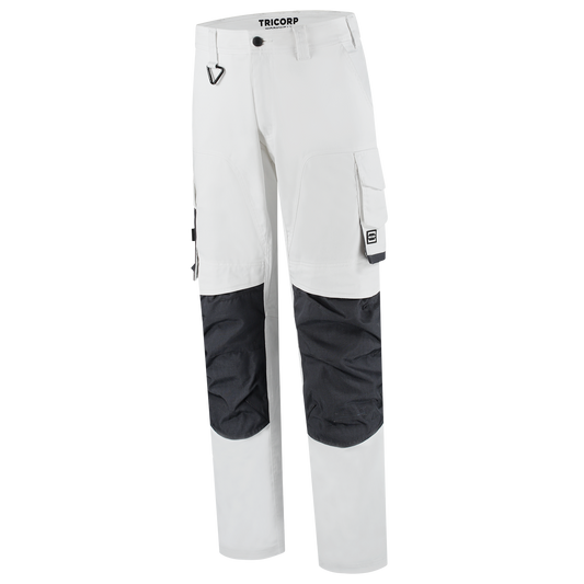 Tricorp Workwear Unicolor Redefined Werkbroeken 506105 Cordura 2-Way Stretch wit(white)