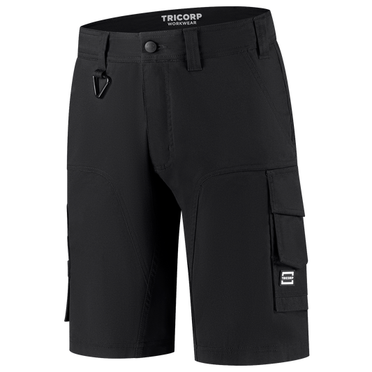 Tricorp Workwear Unicolor Redefined Werkbroeken Kort 506107 2-Way Stretch zwart(black)