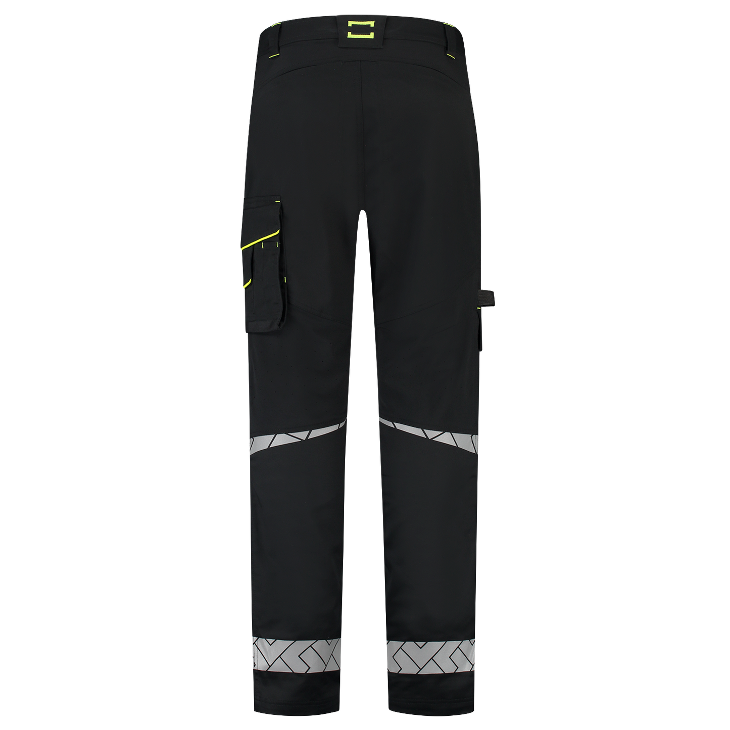 Tricorp Workwear Reflective Redefined Werkbroeken 506109 Functional Stretch zwart-fluo geel(blackfluoryellow)