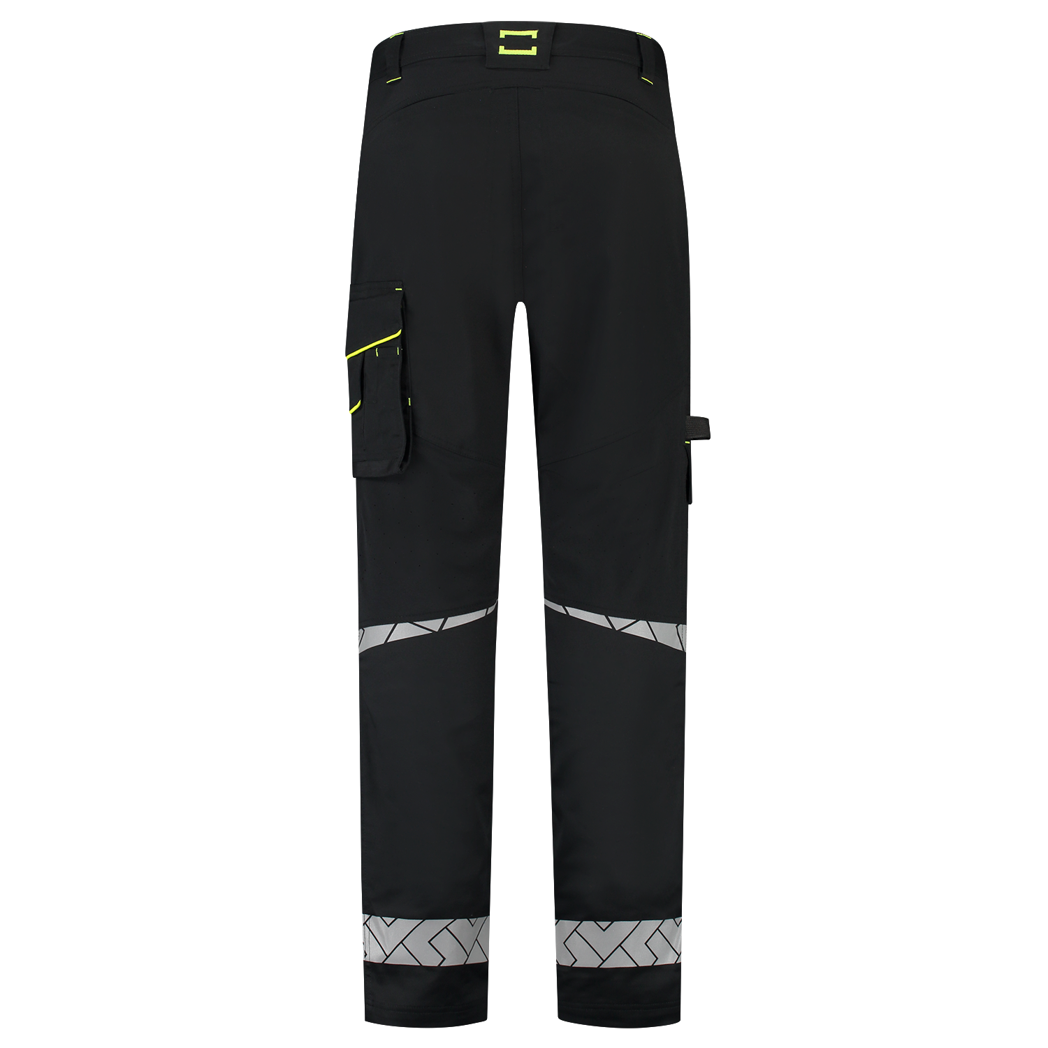 Tricorp Workwear Reflective Redefined Werkbroeken 506109 Functional Stretch zwart-fluo geel(blackfluoryellow)