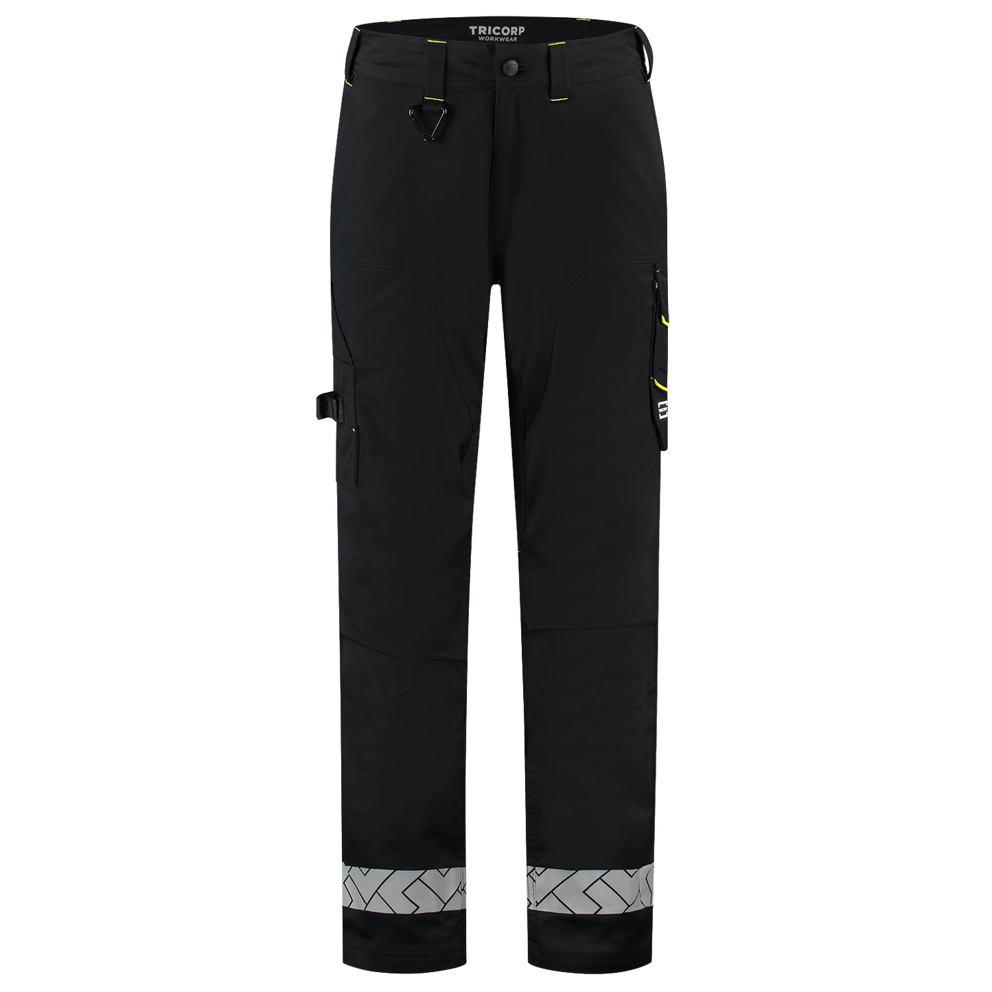 Tricorp Workwear Reflective Redefined Werkbroeken 506109 Functional Stretch zwart-fluo geel(blackfluoryellow)