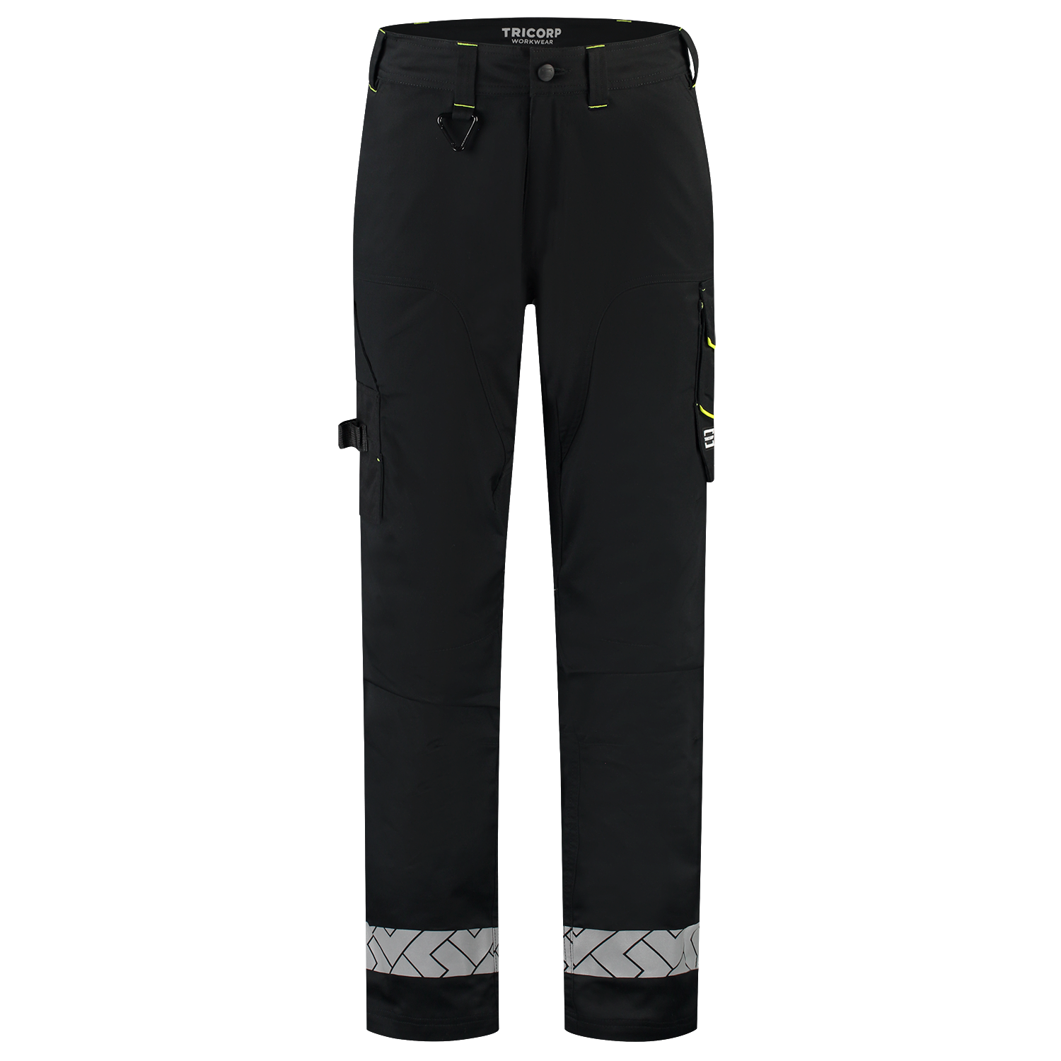 Tricorp Workwear Reflective Redefined Werkbroeken 506109 Functional Stretch zwart-fluo geel(blackfluoryellow)