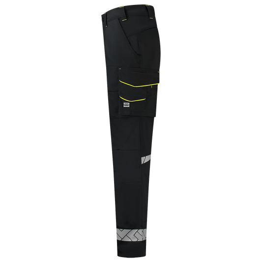 Tricorp Workwear Reflective Redefined Werkbroeken 506109 Functional Stretch zwart-fluo geel(blackfluoryellow)