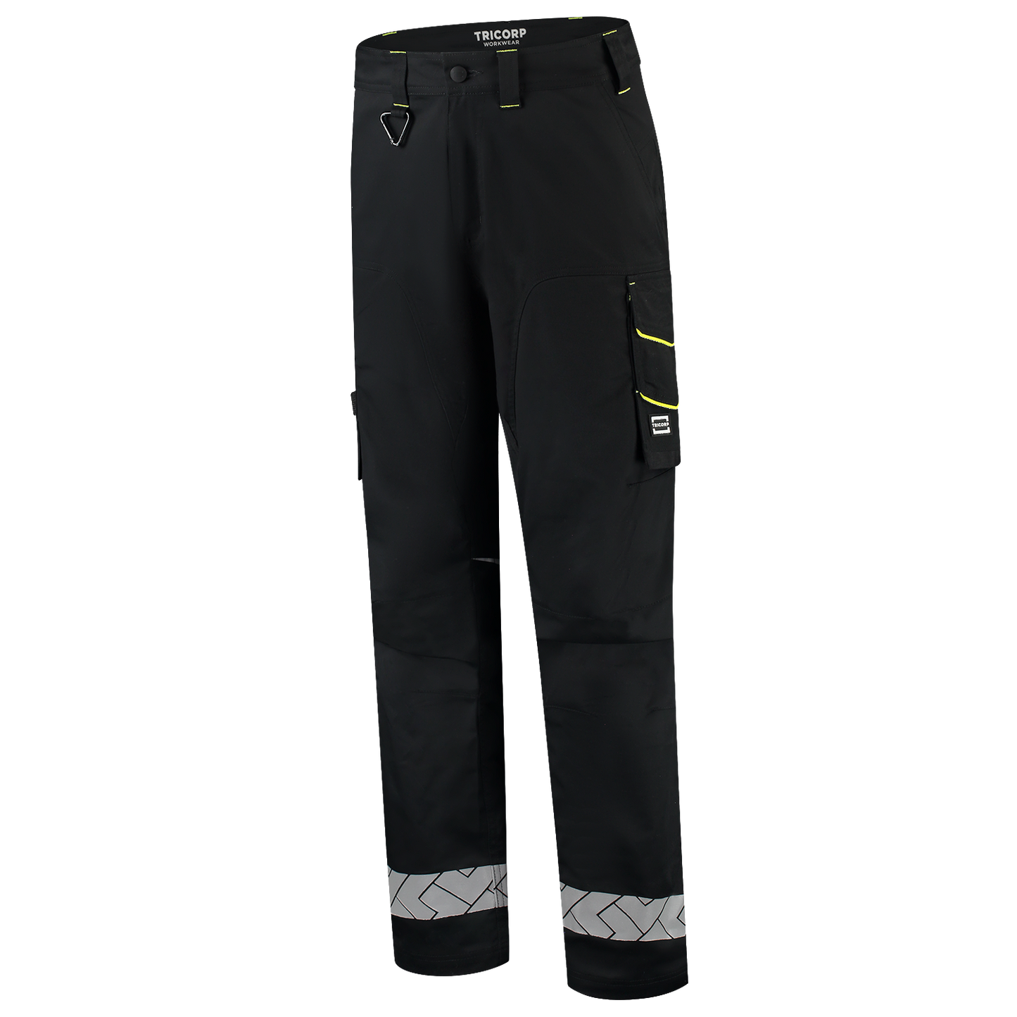 Tricorp Workwear Reflective Redefined Werkbroeken 506109 Functional Stretch zwart-fluo geel(blackfluoryellow)