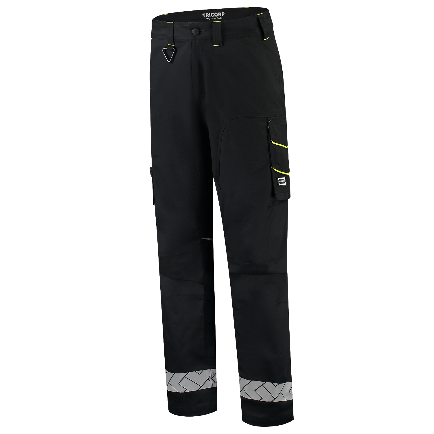 Tricorp Workwear Reflective Redefined Werkbroeken 506109 Functional Stretch zwart-fluo geel(blackfluoryellow)