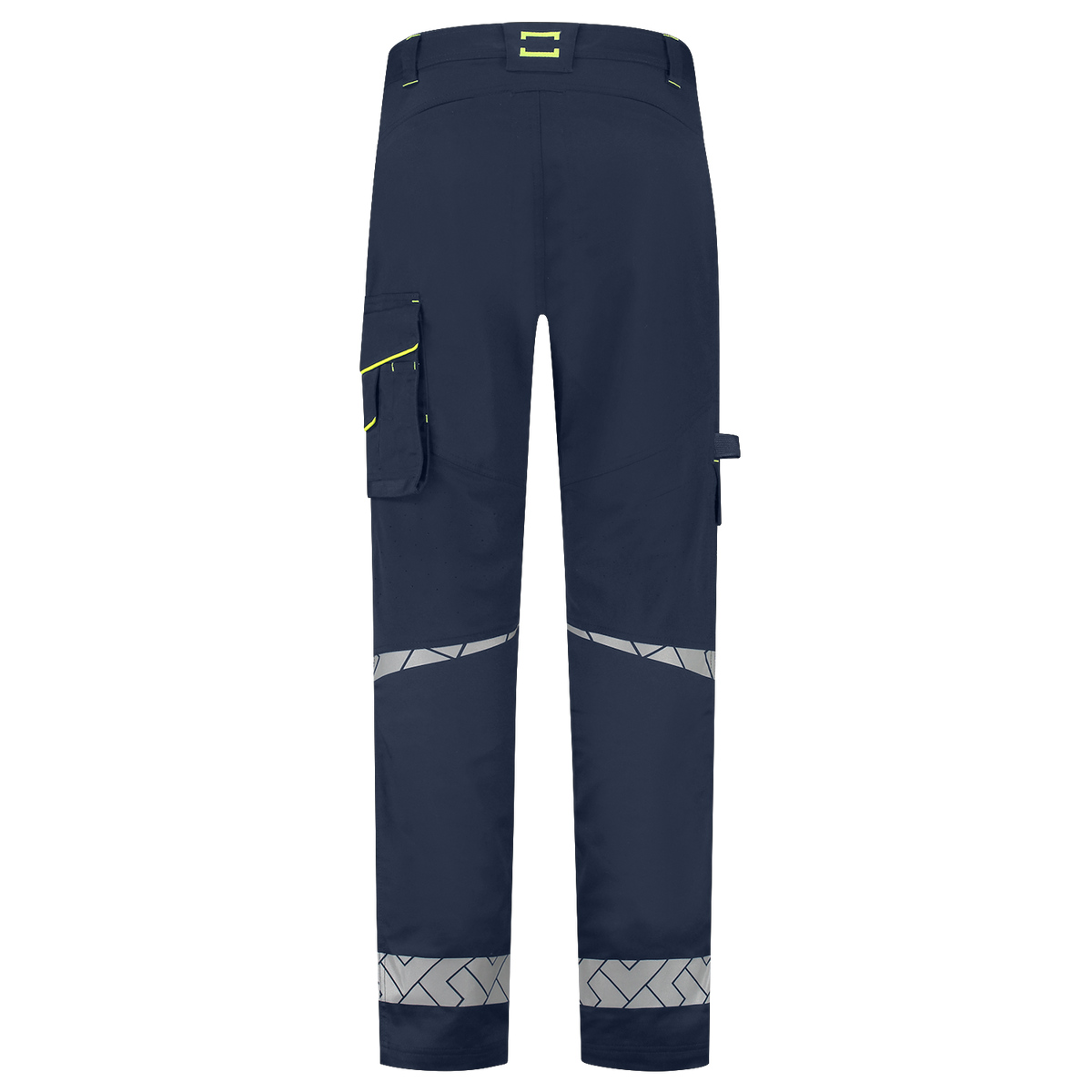 Tricorp Workwear Reflective Redefined Werkbroeken 506109 Functional Stretch inktblauw-fluo geel(inkfluoryellow)
