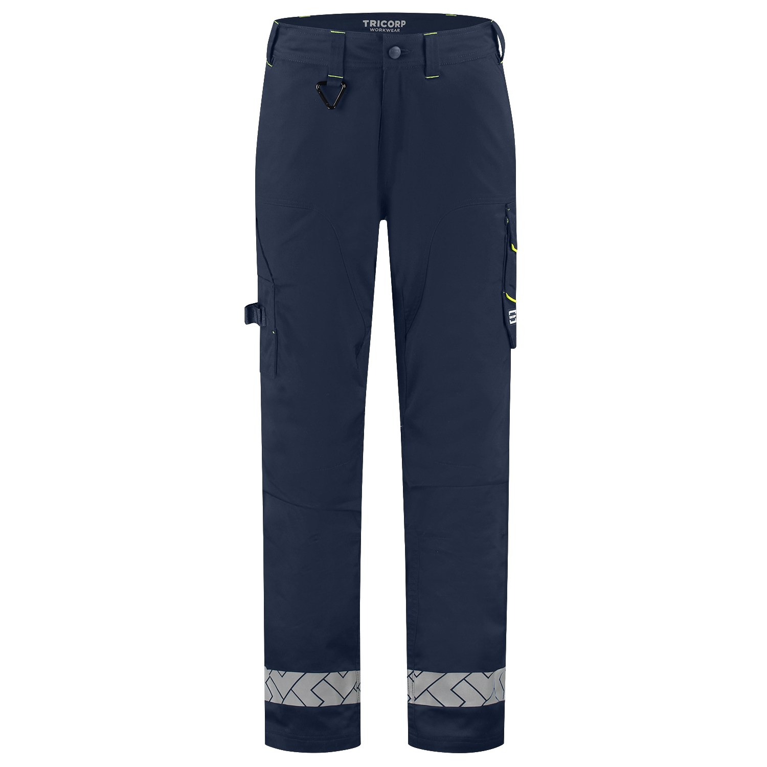 Tricorp Workwear Reflective Redefined Werkbroeken 506109 Functional Stretch inktblauw-fluo geel(inkfluoryellow)