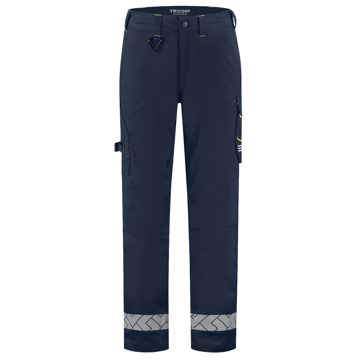 Tricorp Workwear Reflective Redefined Werkbroeken 506109 Functional Stretch inktblauw-fluo geel(inkfluoryellow)