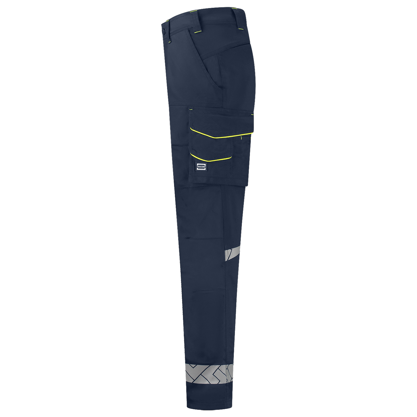 Tricorp Workwear Reflective Redefined Werkbroeken 506109 Functional Stretch inktblauw-fluo geel(inkfluoryellow)