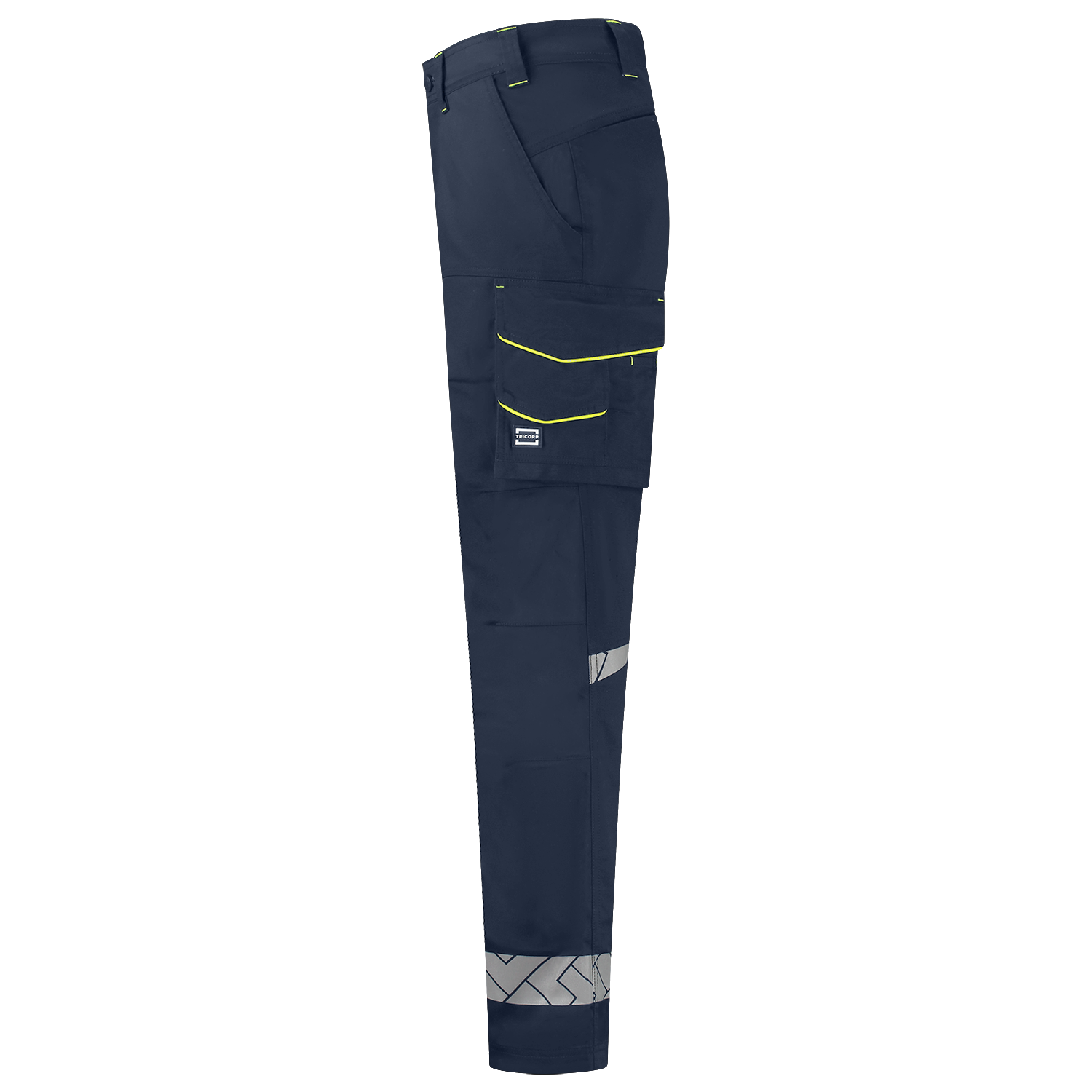 Tricorp Workwear Reflective Redefined Werkbroeken 506109 Functional Stretch inktblauw-fluo geel(inkfluoryellow)