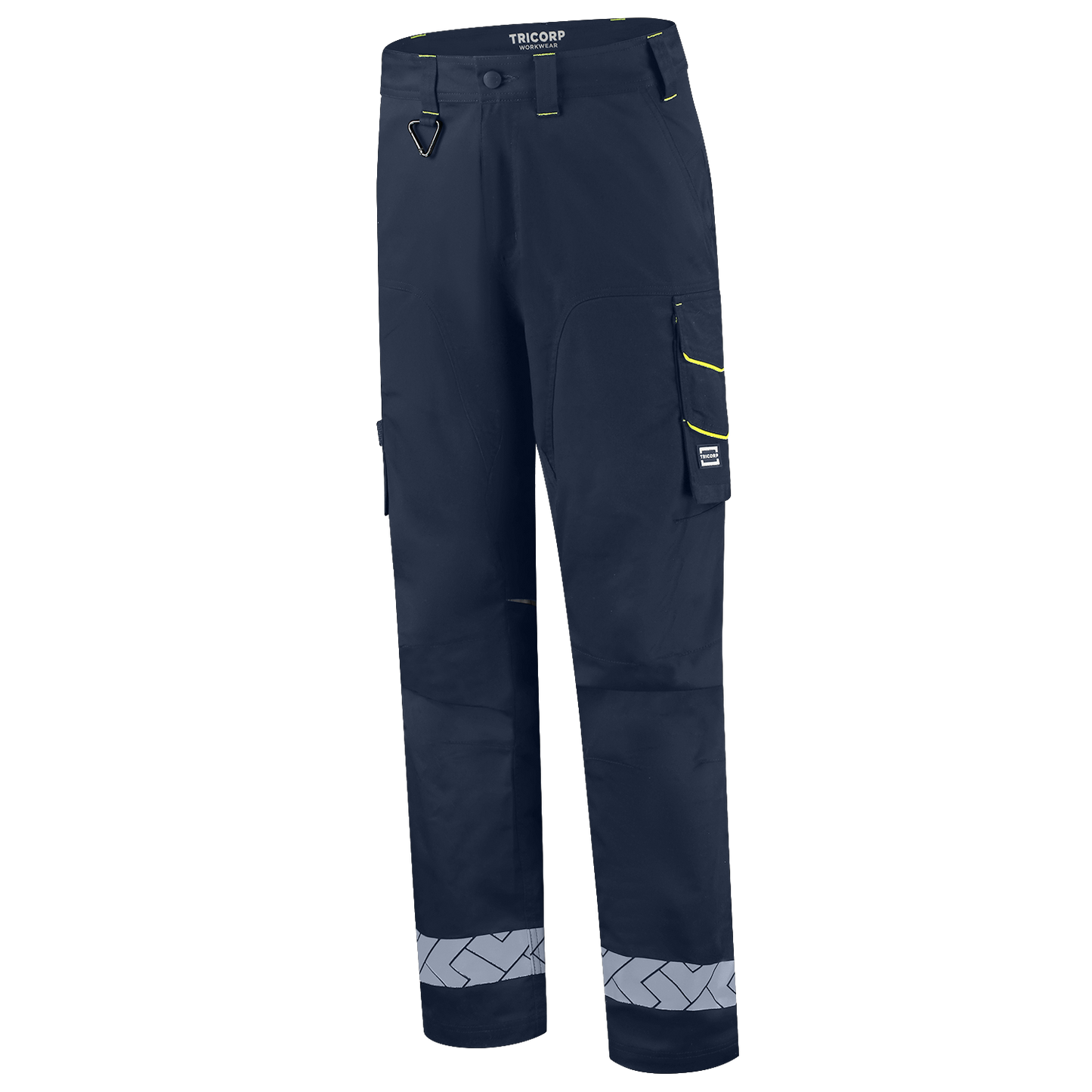 Tricorp Workwear Reflective Redefined Werkbroeken 506109 Functional Stretch inktblauw-fluo geel(inkfluoryellow)