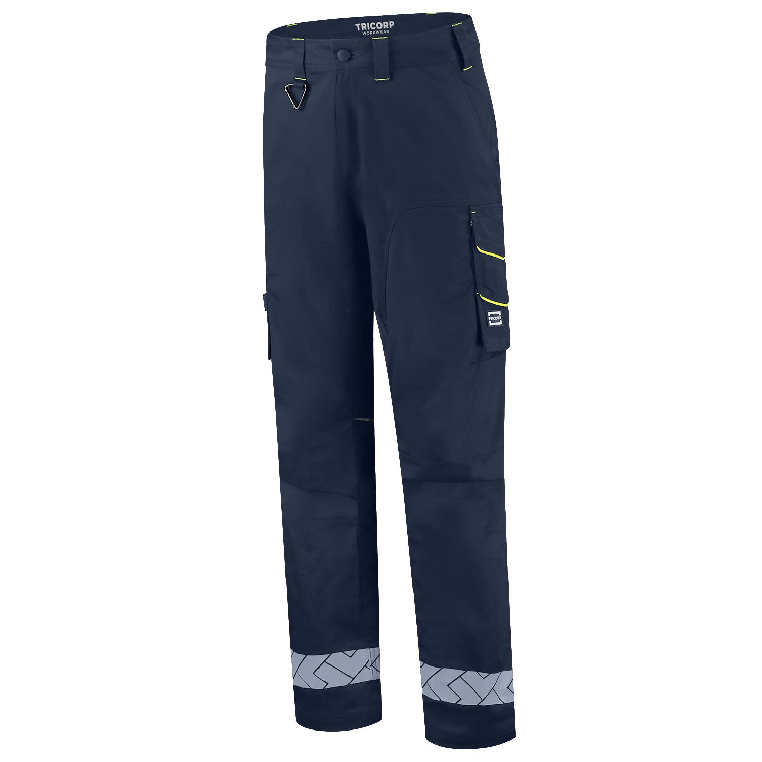 Tricorp Workwear Reflective Redefined Werkbroeken 506109 Functional Stretch inktblauw-fluo geel(inkfluoryellow)