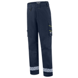 Tricorp Workwear Reflective Redefined Werkbroeken 506109 Functional Stretch inktblauw-fluo geel(inkfluoryellow)