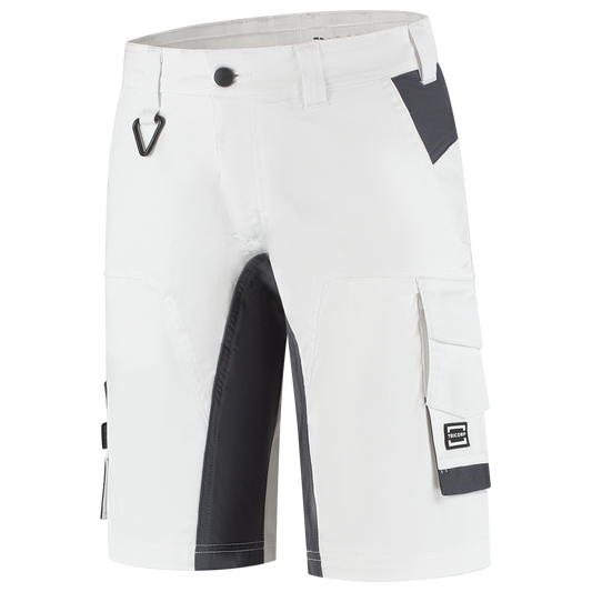 Tricorp Workwear Unicolor Redefined Werkbroeken Kort 506112 Functional Stretch wit(white)