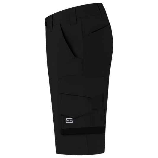 Tricorp Workwear Unicolor Redefined Werkbroeken Kort 506116 4-Way Stretch zwart(black)