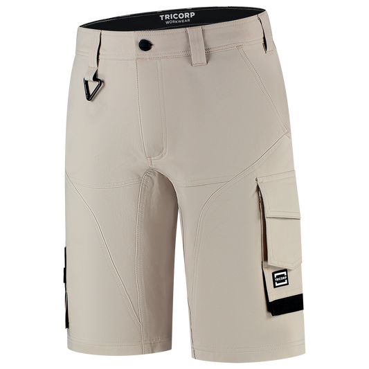 Tricorp Workwear Unicolor Redefined Werkbroeken Kort 506116 4-Way Stretch zand(sand)