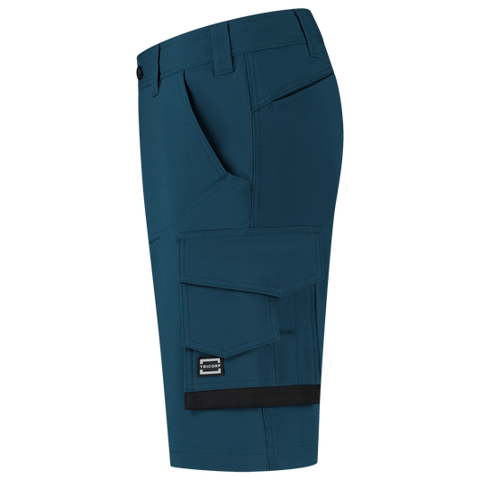 Tricorp Workwear Unicolor Redefined Werkbroeken Kort 506116 4-Way Stretch groenblauw(teal)