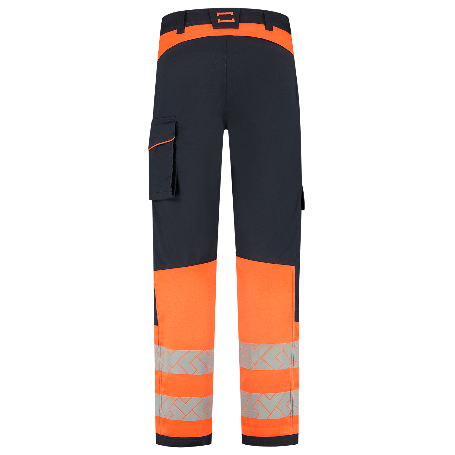 Tricorp Workwear High Vis Redefined Werkbroeken 506117 2-Way Stretch HiVis inktblauw-fluo oranje(inkfluororange)