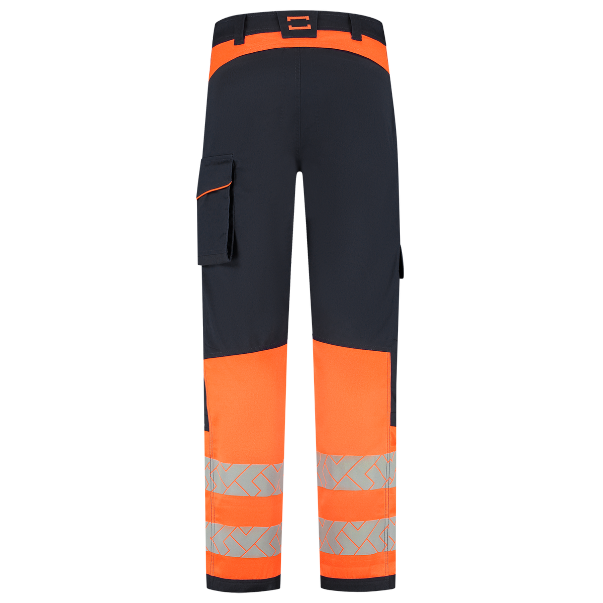 Tricorp Workwear High Vis Redefined Werkbroeken 506117 2-Way Stretch HiVis inktblauw-fluo oranje(inkfluororange)