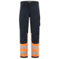 Tricorp Workwear High Vis Redefined Werkbroeken 506117 2-Way Stretch HiVis inktblauw-fluo oranje(inkfluororange)
