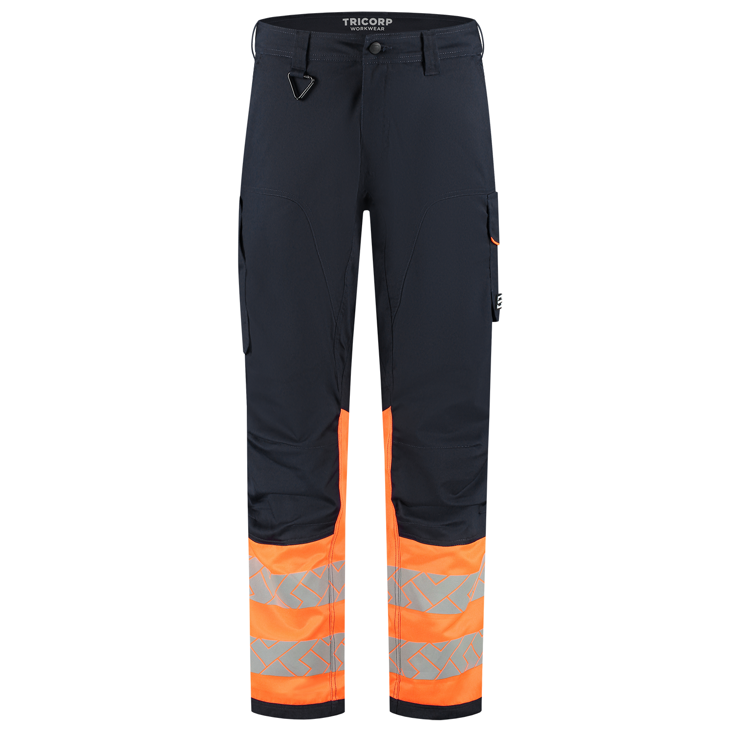 Tricorp Workwear High Vis Redefined Werkbroeken 506117 2-Way Stretch HiVis inktblauw-fluo oranje(inkfluororange)
