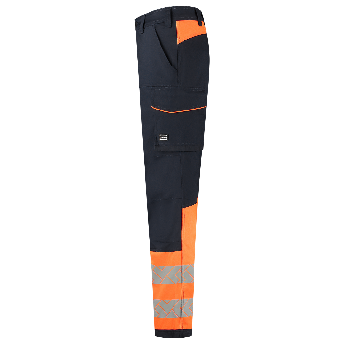 Tricorp Workwear High Vis Redefined Werkbroeken 506117 2-Way Stretch HiVis inktblauw-fluo oranje(inkfluororange)