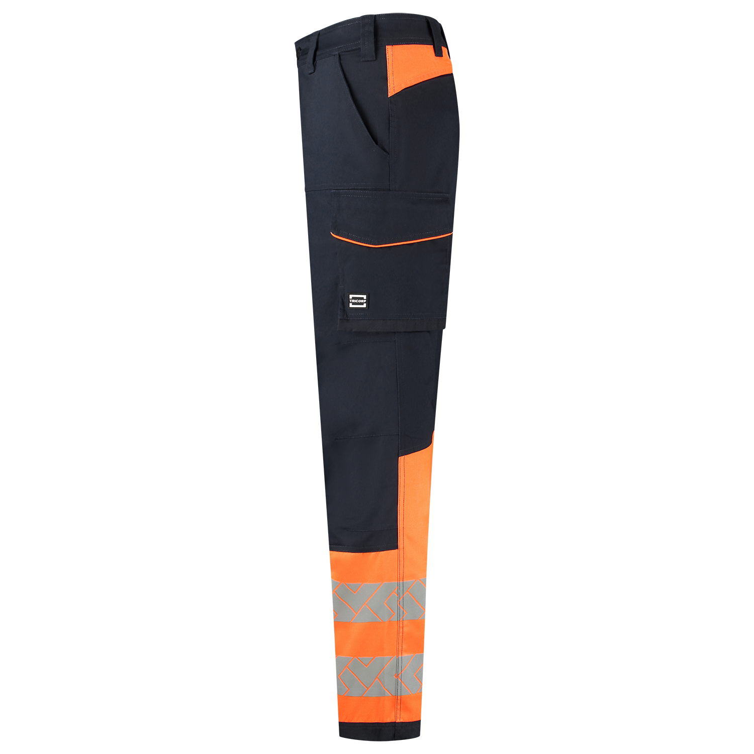 Tricorp Workwear High Vis Redefined Werkbroeken 506117 2-Way Stretch HiVis inktblauw-fluo oranje(inkfluororange)
